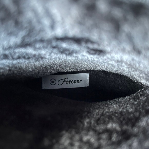 Forever Link Dazzle Me Sequin Booties Size 8 Black Multicolor Snow Boots - Picture 11 of 11